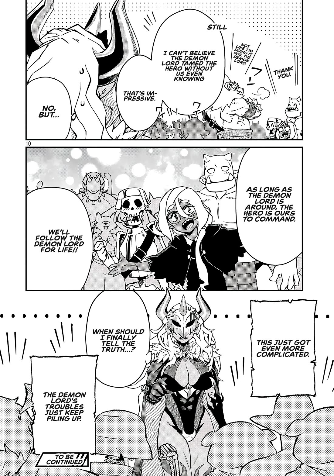 Demon Queen–sama Can't Defeat Hero-kun. Chapter 19.2 page 10 - Chapter 19.2