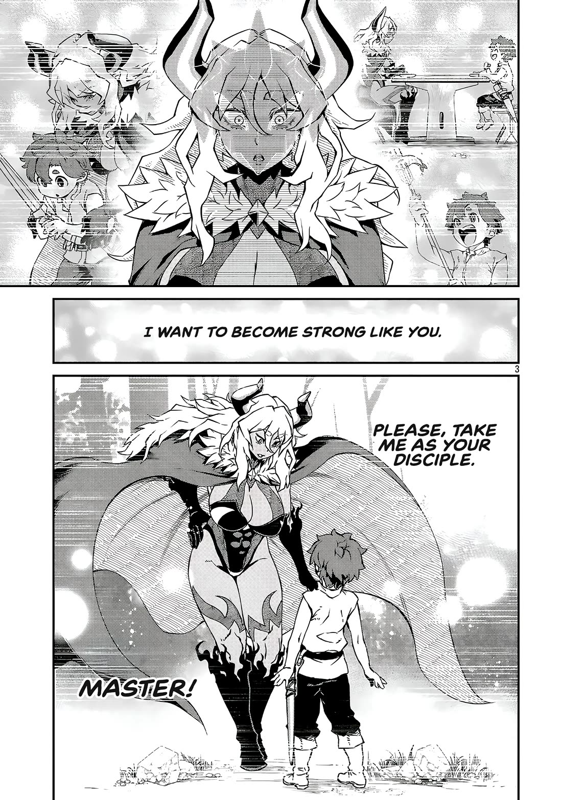 Demon Queen–sama Can't Defeat Hero-kun. Chapter 19.2 page 3 - Chapter 19.2