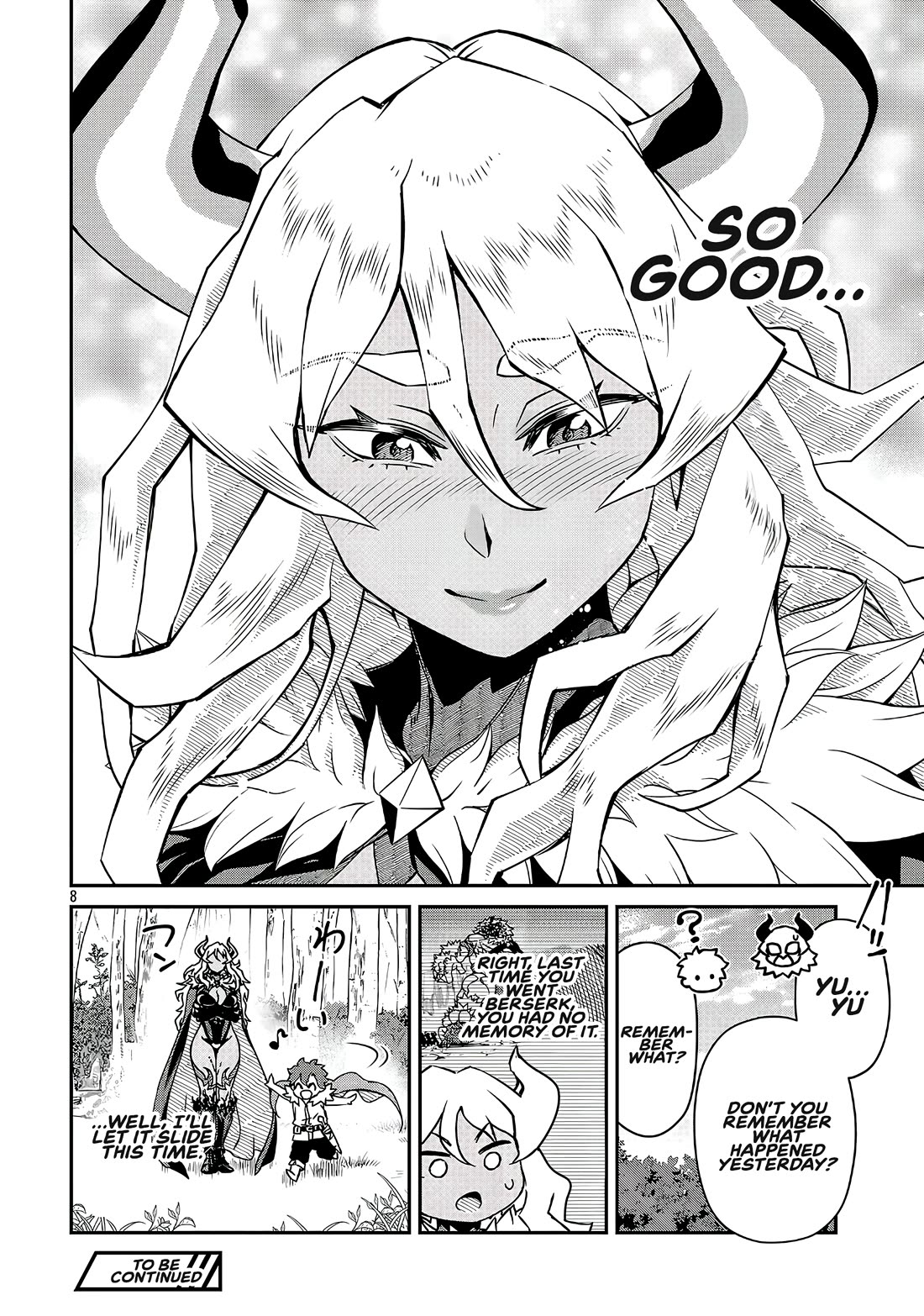 Demon Queen–sama Can't Defeat Hero-kun. Chapter 20 page 8 - Chapter 20