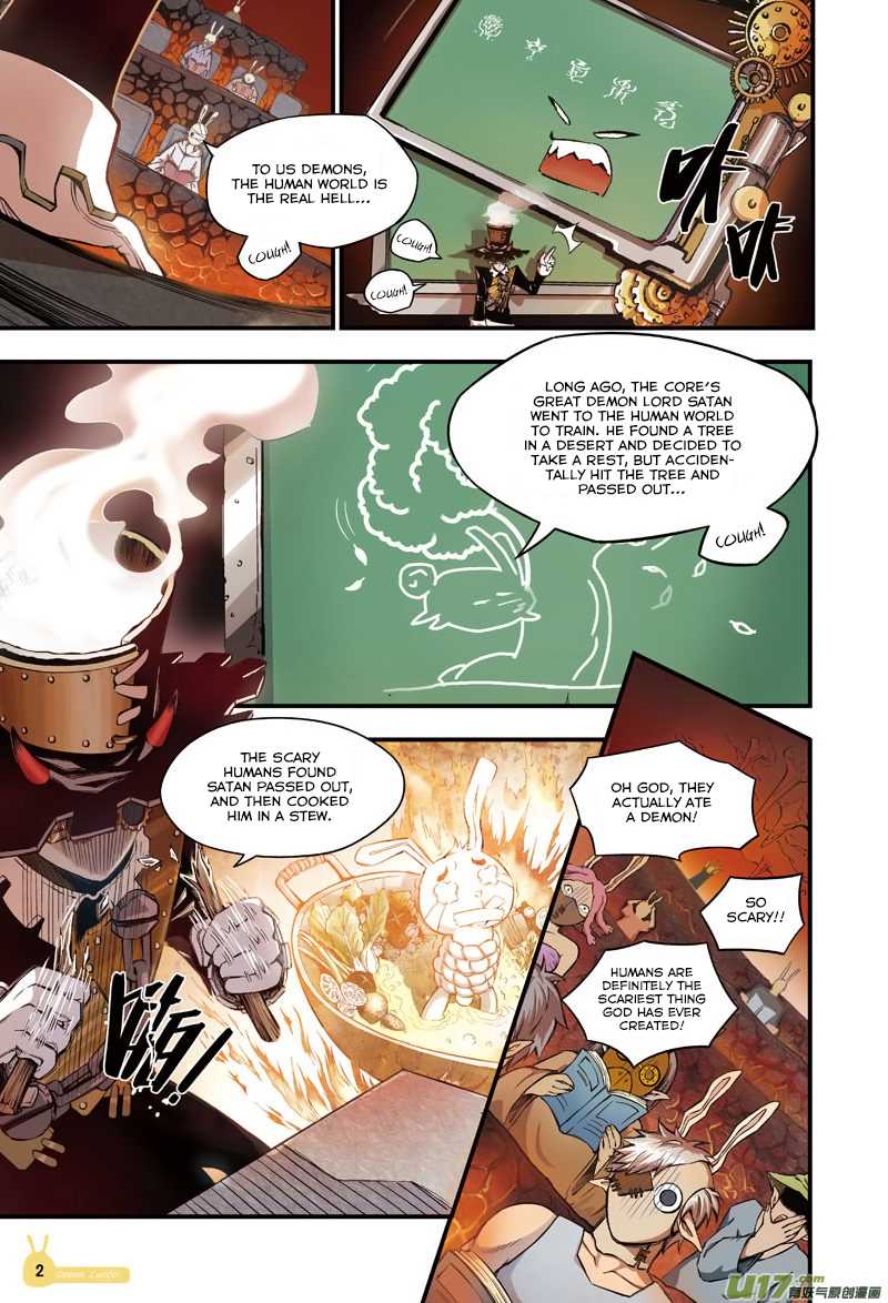 Demon Rabbit Lucifer Chapter 1.2 page 7 - Chapter 1 v2 : Arrival of a Demon