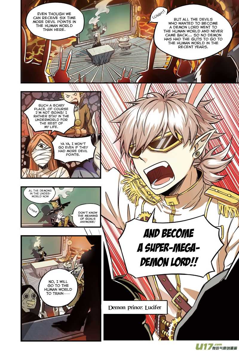 Demon Rabbit Lucifer Chapter 1.2 page 8 - Chapter 1 v2 : Arrival of a Demon