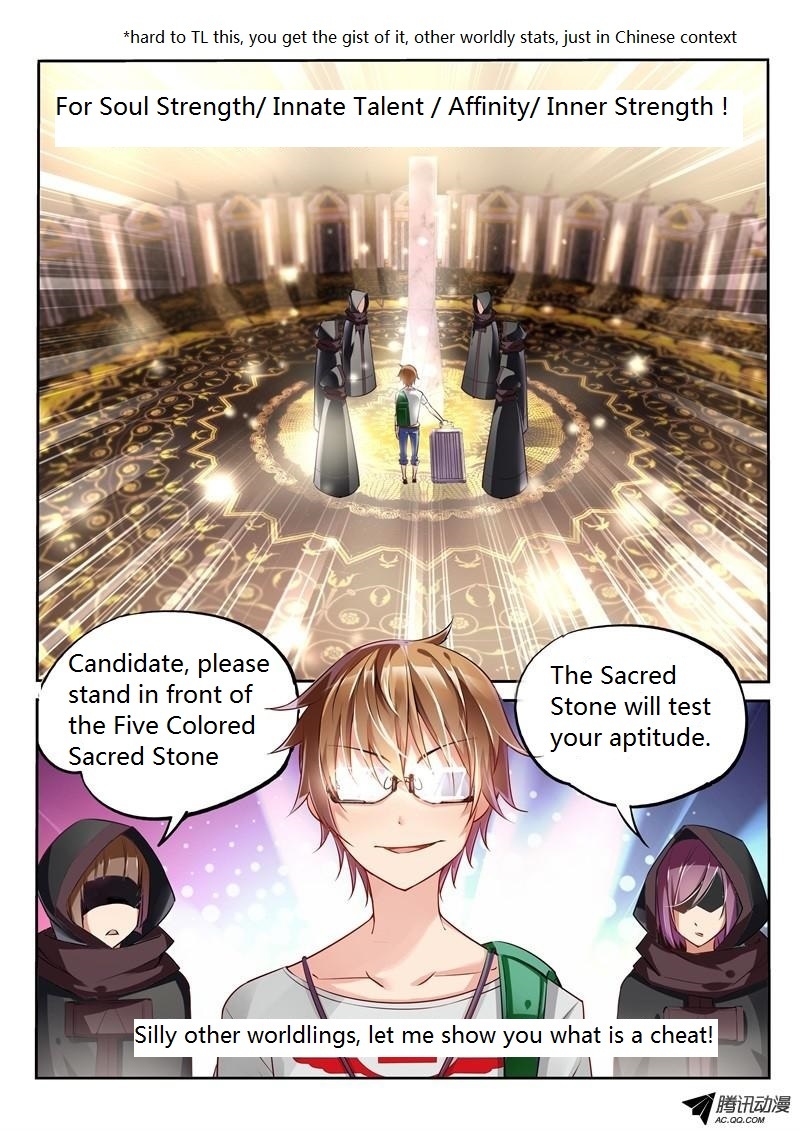 Demon Spirit Seed Manual Chapter 1 page 13 - Chapter 1: Just the Standard World Travelling