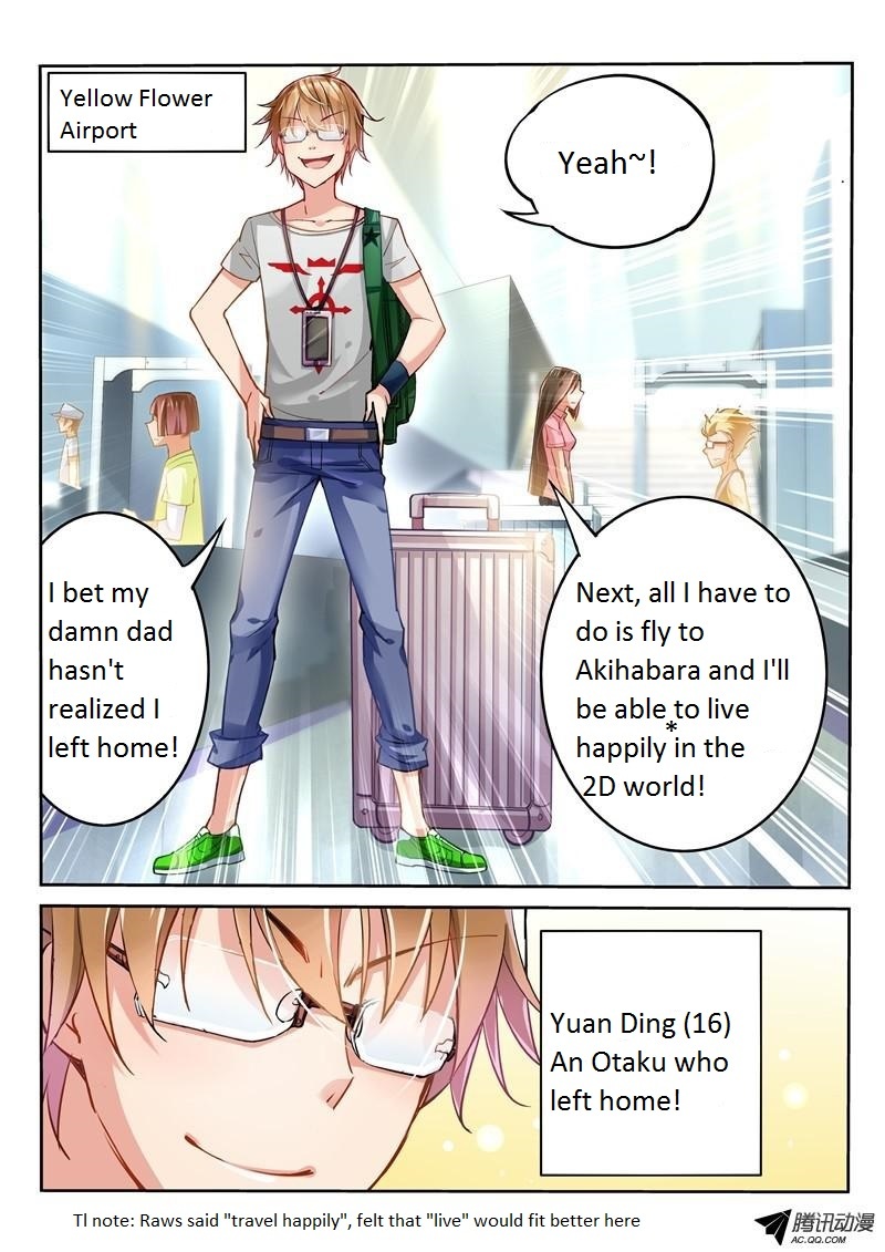 Demon Spirit Seed Manual Chapter 1 page 5 - Chapter 1: Just the Standard World Travelling