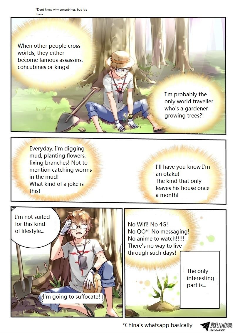 Demon Spirit Seed Manual Chapter 2 page 8 - Chapter 2: The Miserable Gardener Is Me