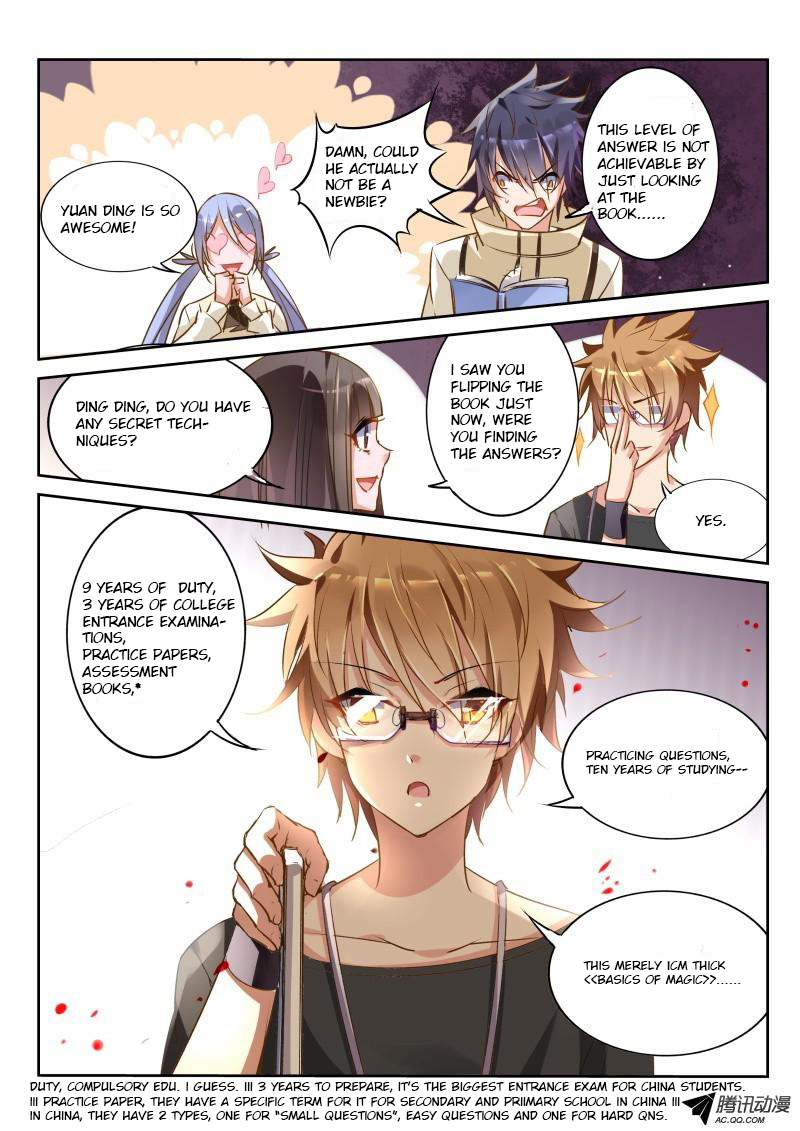 Demon Spirit Seed Manual Chapter 24 page 5 - Chapter 24: I Am the Study King
