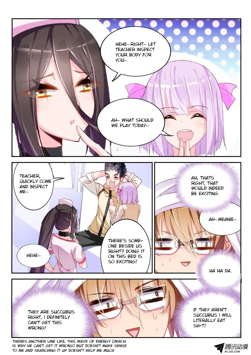 Demon Spirit Seed Manual Chapter 28 page 10 - Chapter 28: Big Angel Sisters in White Uniform
