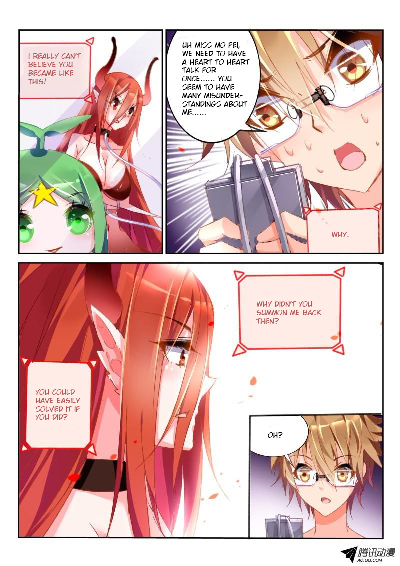 Demon Spirit Seed Manual Chapter 28 page 5 - Chapter 28: Big Angel Sisters in White Uniform