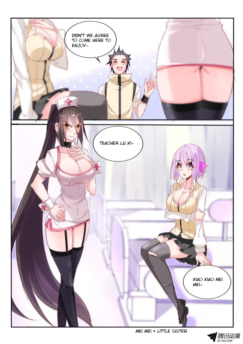 Demon Spirit Seed Manual Chapter 28 page 9 - Chapter 28: Big Angel Sisters in White Uniform