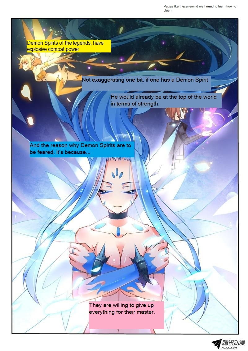 Demon Spirit Seed Manual Chapter 6 page 2 - Chapter 6: God Bless My Eyes!