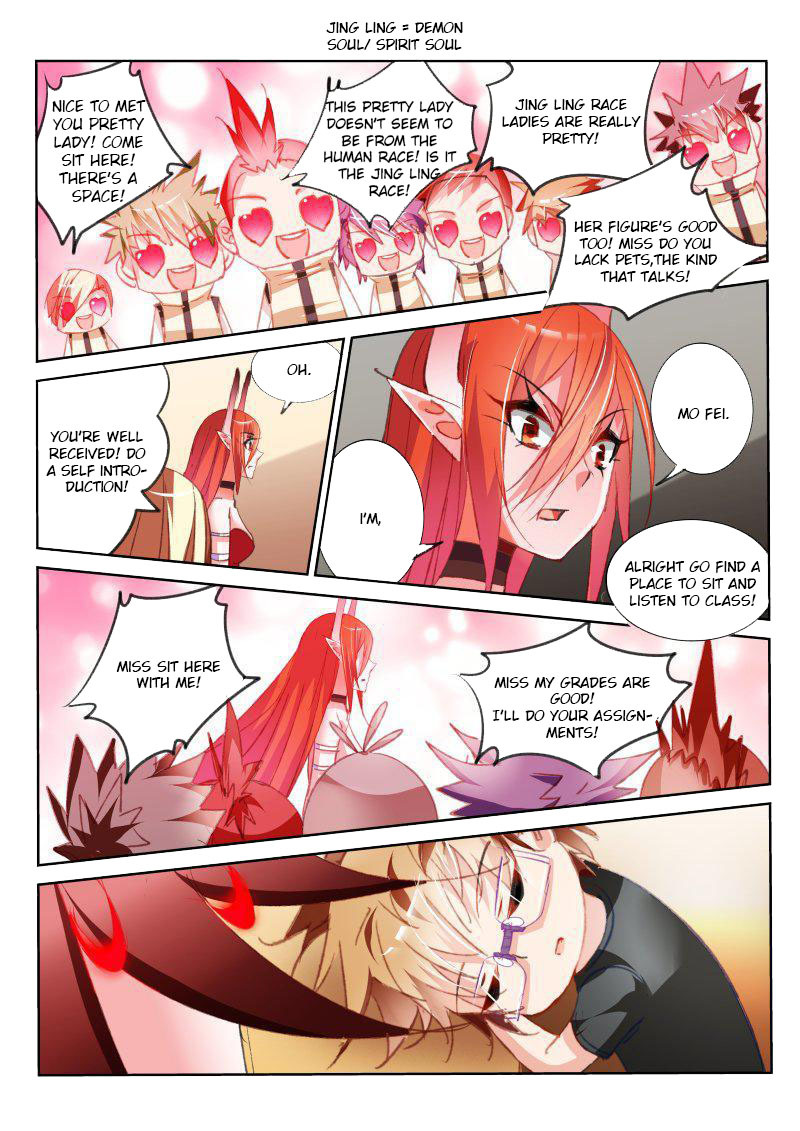 Demon Spirit Seed Manual Chapter 60 page 7 - Chapter 60: Transfer Student?!