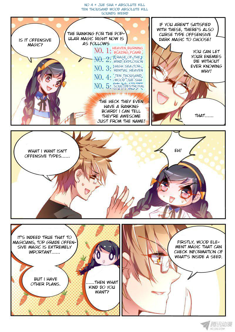 Demon Spirit Seed Manual Chapter 62 page 4 - Chapter 62: Choosing Magic at the Library