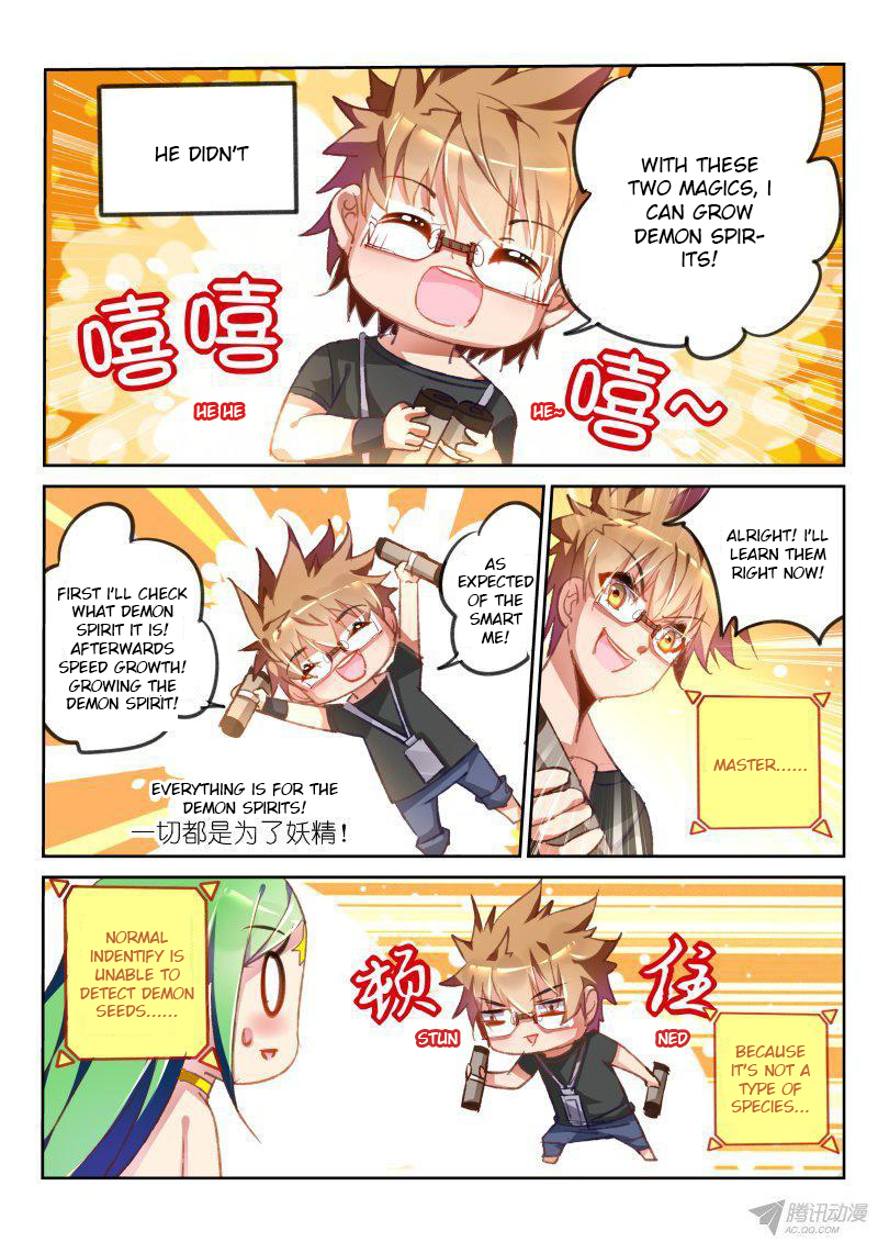Demon Spirit Seed Manual Chapter 62 page 8 - Chapter 62: Choosing Magic at the Library
