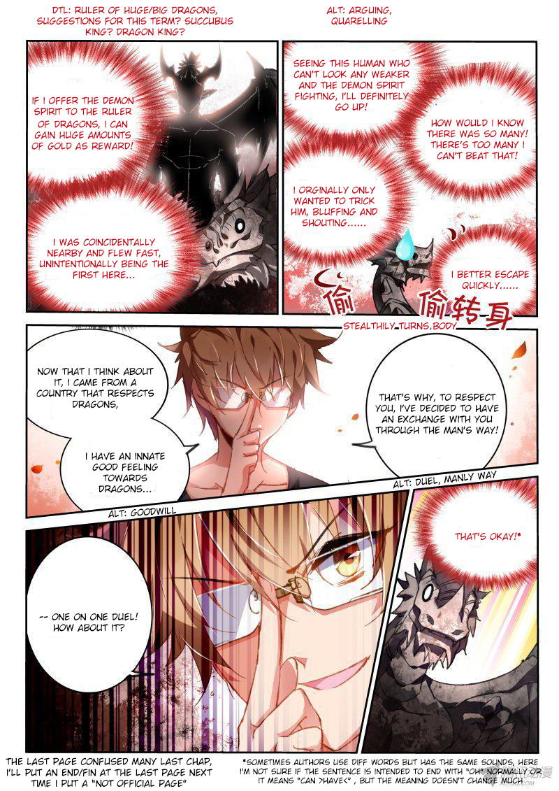 Demon Spirit Seed Manual Chapter 73 page 9 - Chapter 73: How About a One on One Duel!