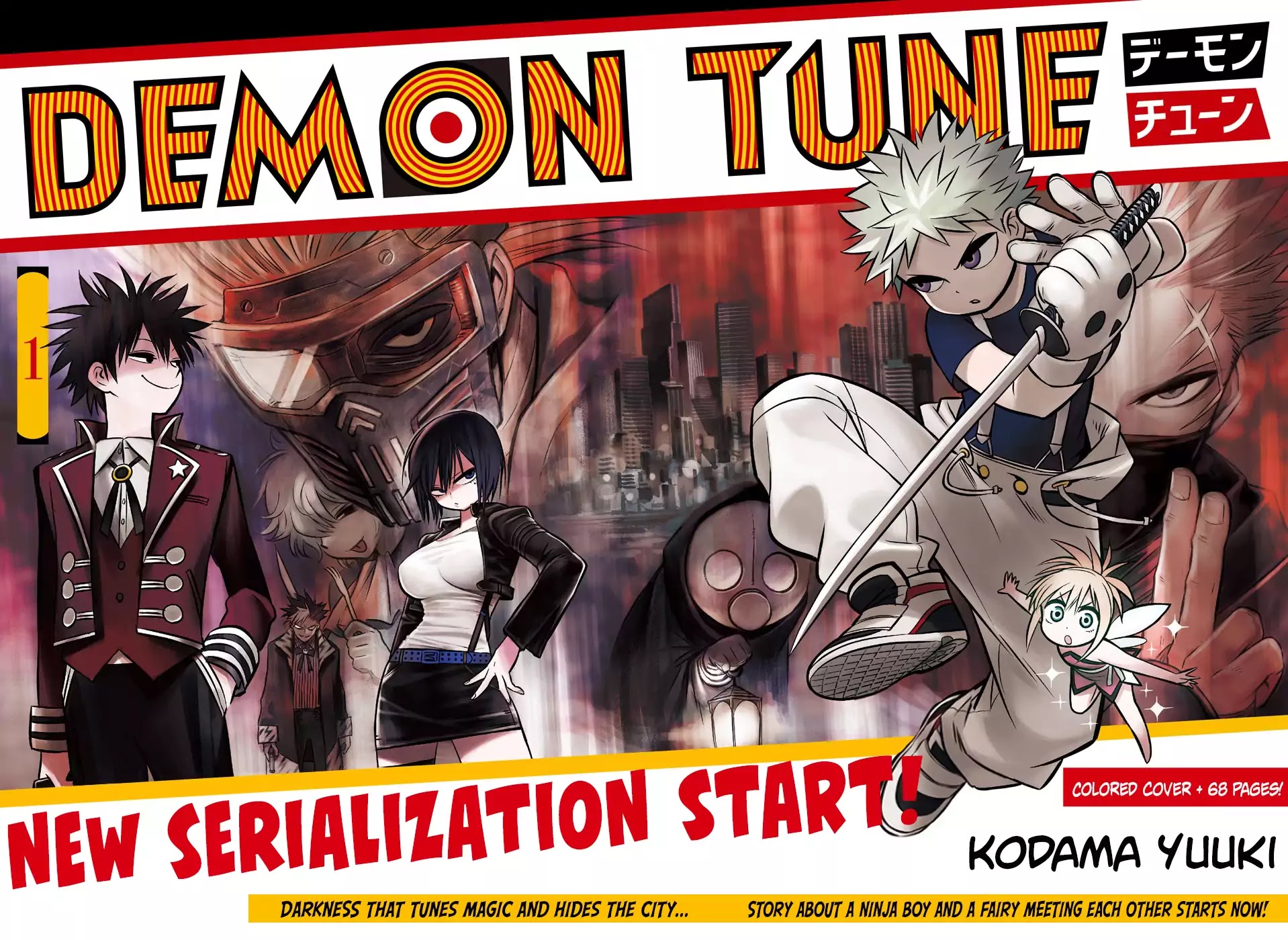 Demon Tune Chapter 1 page 2 - Chapter 1: The Ninja & The Fairy