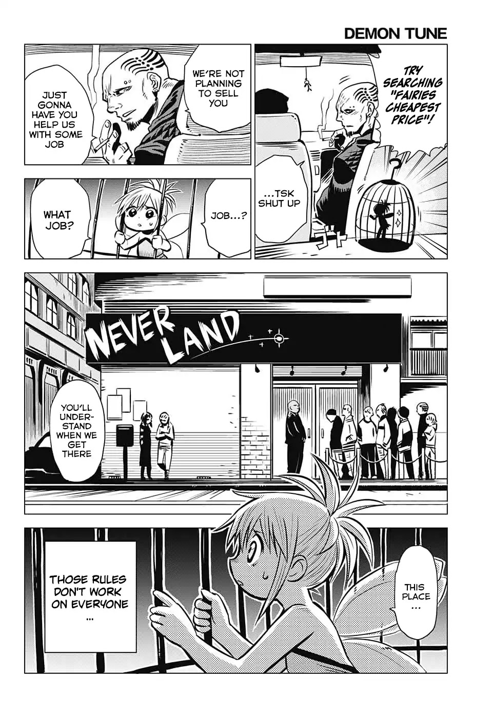 Demon Tune Chapter 1 page 5 - Chapter 1: The Ninja & The Fairy
