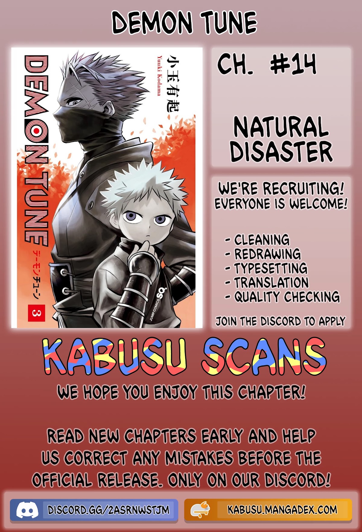 Demon Tune Chapter 14 page 1 - Chapter 14: Natural Disaster
