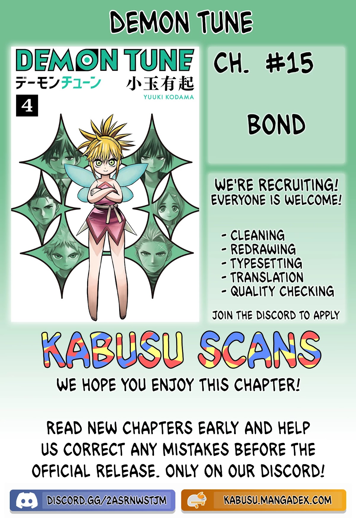 Demon Tune Chapter 15 page 1 - Chapter 15: Bond