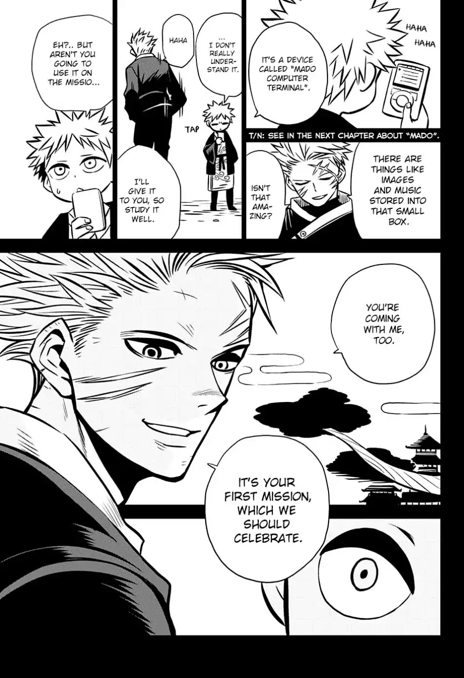 Demon Tune Chapter 4 page 5 - Chapter 4: Reunion and Confrontation