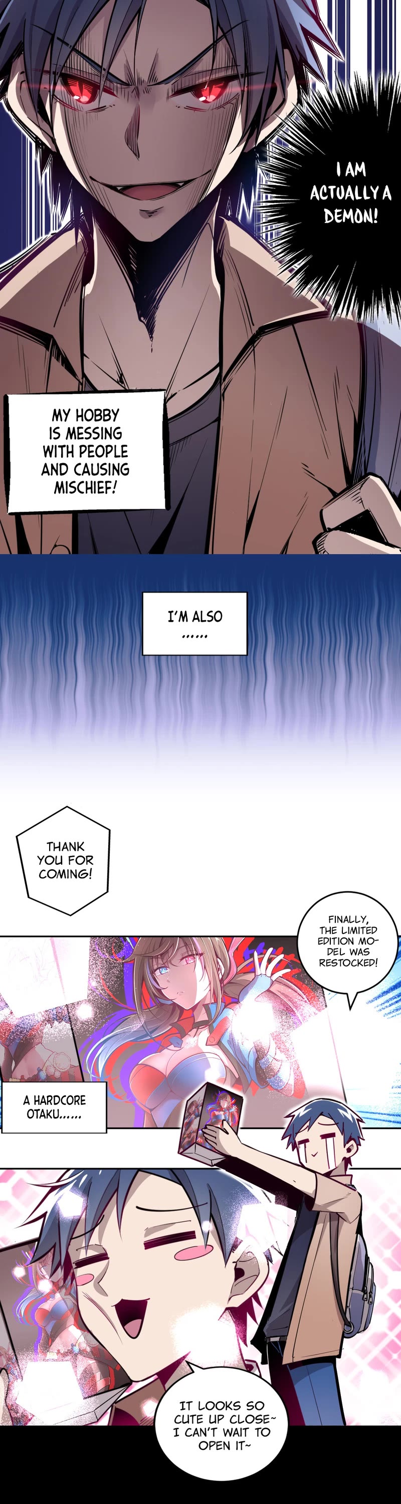 Demon X Angel, Can't Get Along! Chapter 1 page 5 - Chapter 1: Actually I'm a Demon!