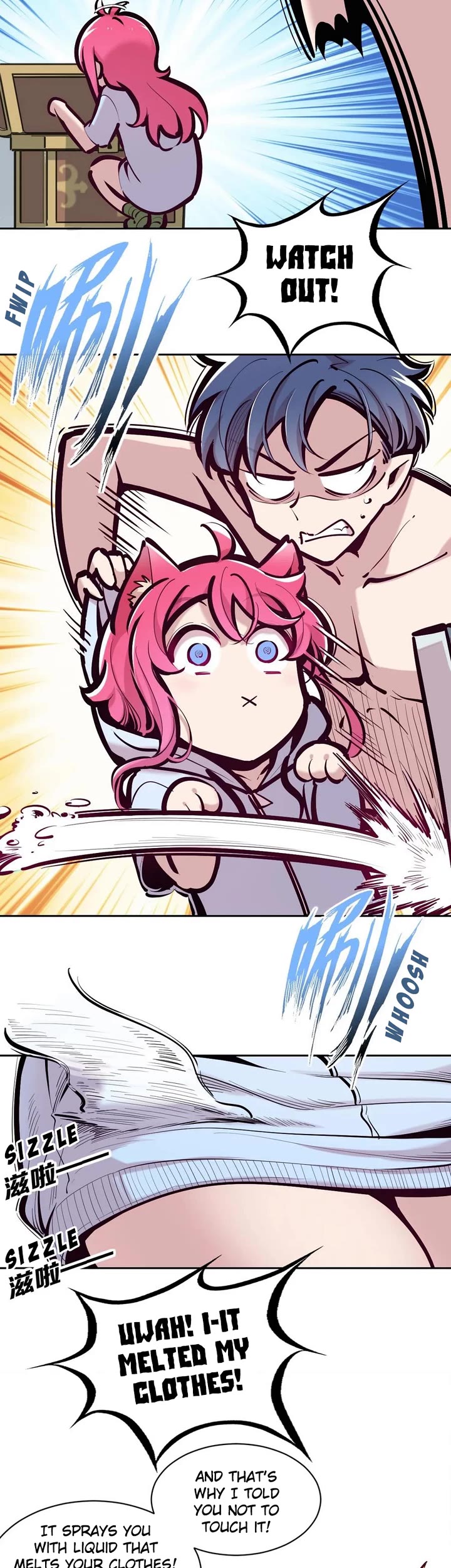 Demon X Angel, Can't Get Along! Chapter 100 page 3 - Chapter 100: Demon and angel on uninhabited island. Survival diary, entry #10