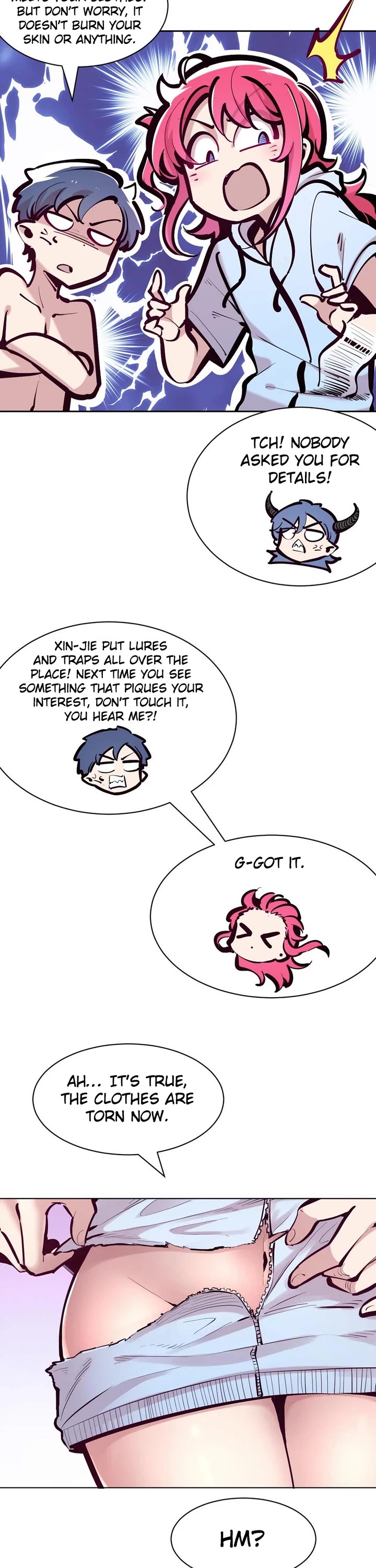 Demon X Angel, Can't Get Along! Chapter 100 page 4 - Chapter 100: Demon and angel on uninhabited island. Survival diary, entry #10