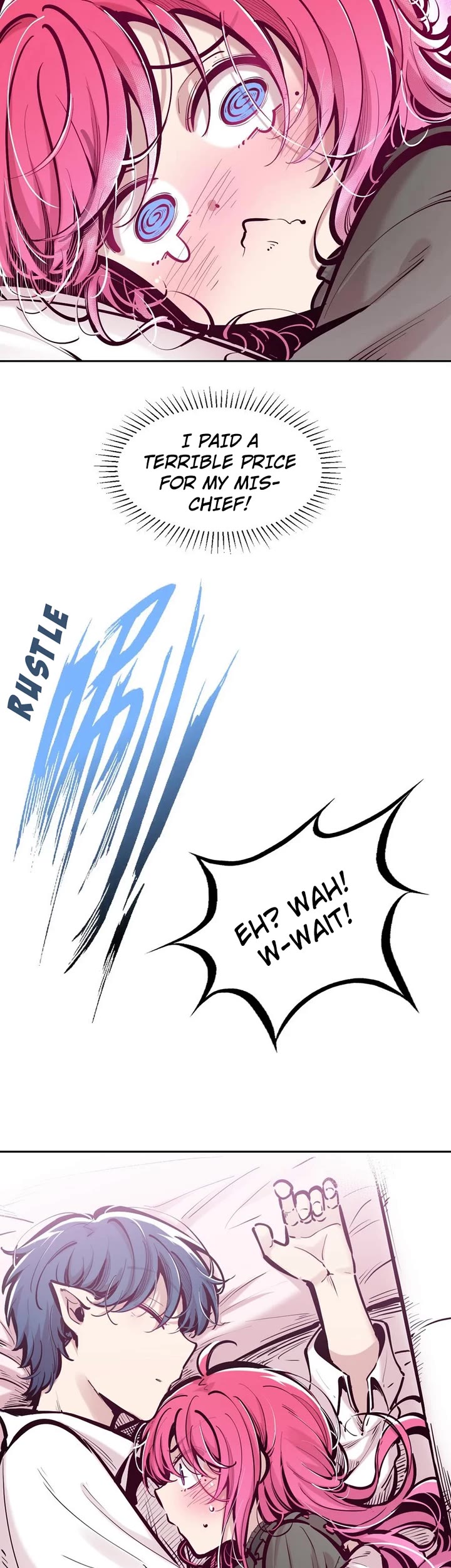 Demon X Angel, Can't Get Along! Chapter 102 page 3 - Chapter 102: Demon and angel on uninhabited island. Survival diary, entry #12