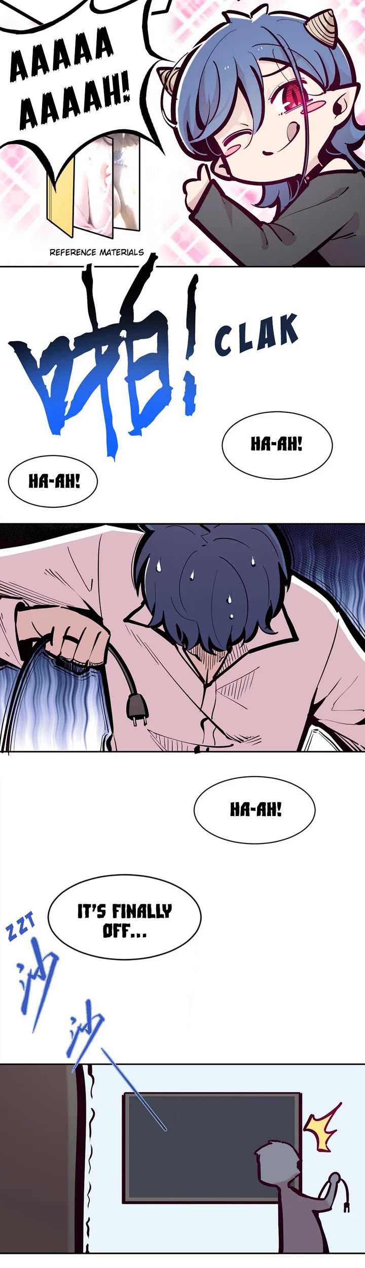 Demon X Angel, Can't Get Along! Chapter 108 page 8 - Chapter 108: Demon and angel on uninhabited island. Survival diary, entry #18