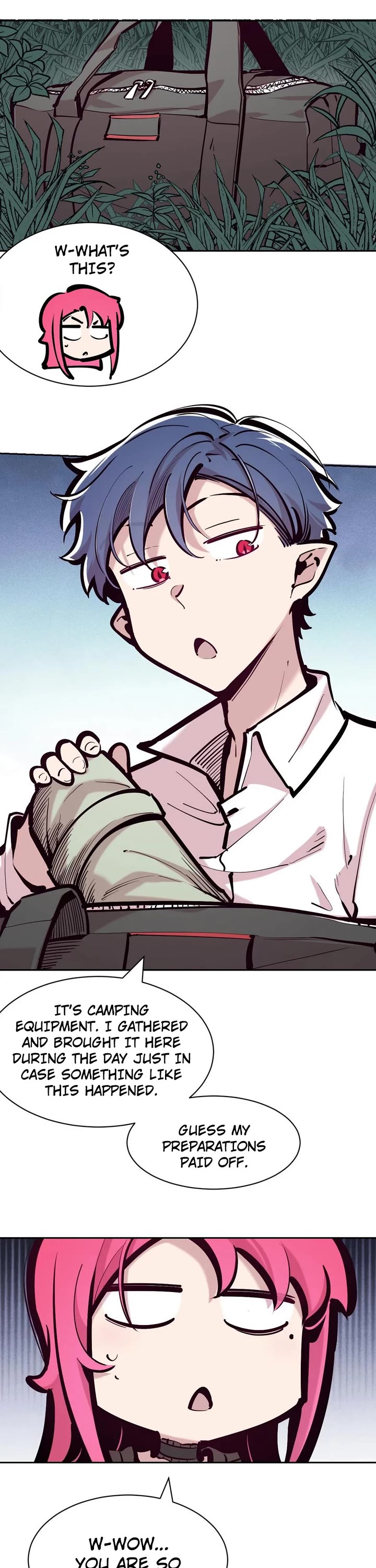 Demon X Angel, Can't Get Along! Chapter 111 page 16 - Chapter 111: Demon and angel on uninhabited island. Survival diary, entry #21
