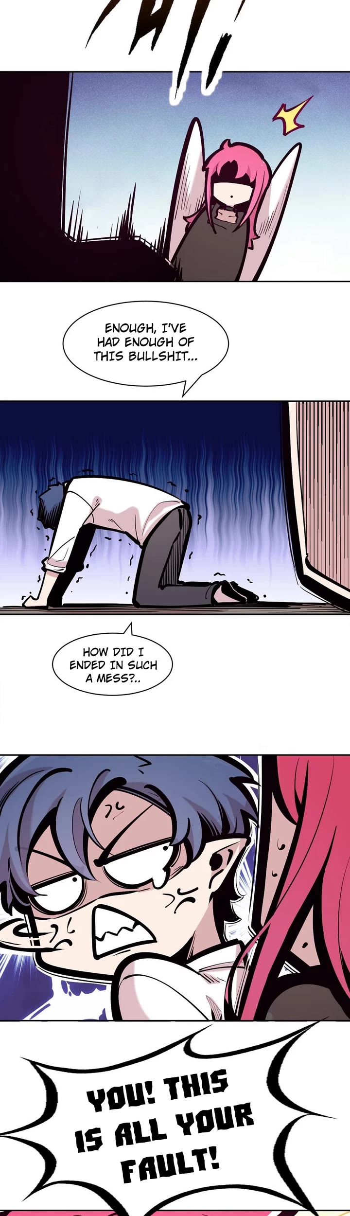 Demon X Angel, Can't Get Along! Chapter 111 page 2 - Chapter 111: Demon and angel on uninhabited island. Survival diary, entry #21