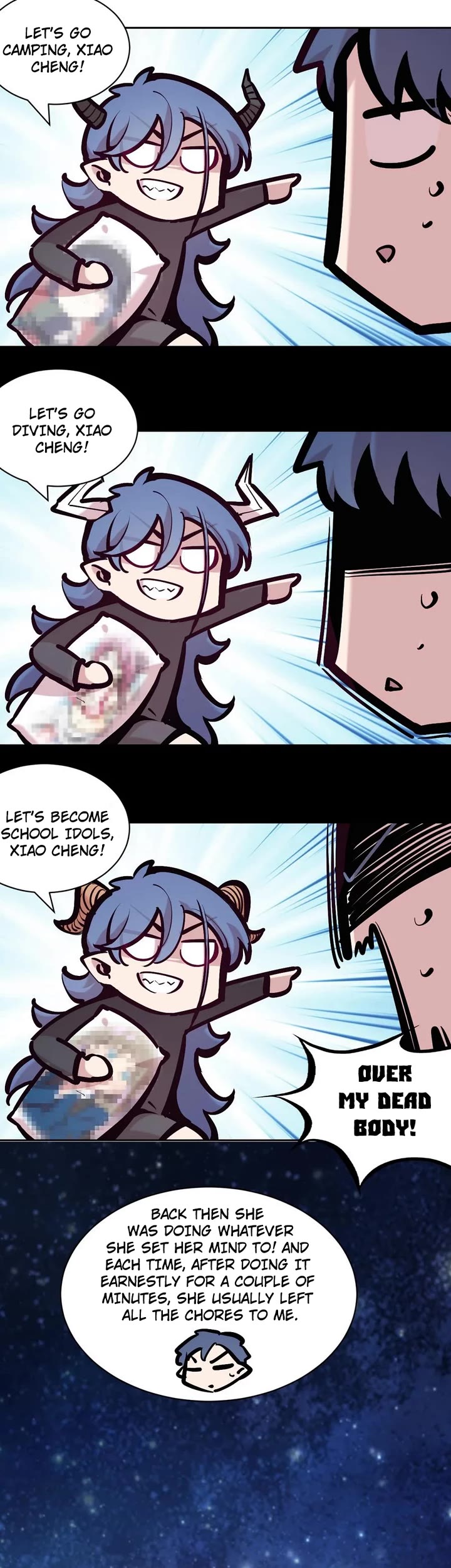 Demon X Angel, Can't Get Along! Chapter 111 page 26 - Chapter 111: Demon and angel on uninhabited island. Survival diary, entry #21