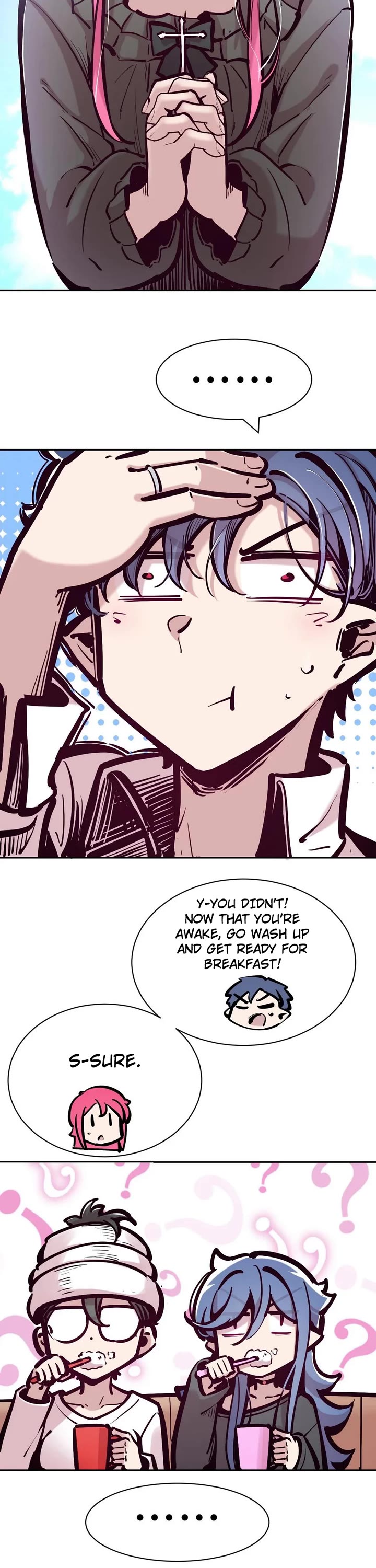 Demon X Angel, Can't Get Along! Chapter 112 page 13 - Chapter 112: Demon and angel on uninhabited island. Survival diary, entry #22