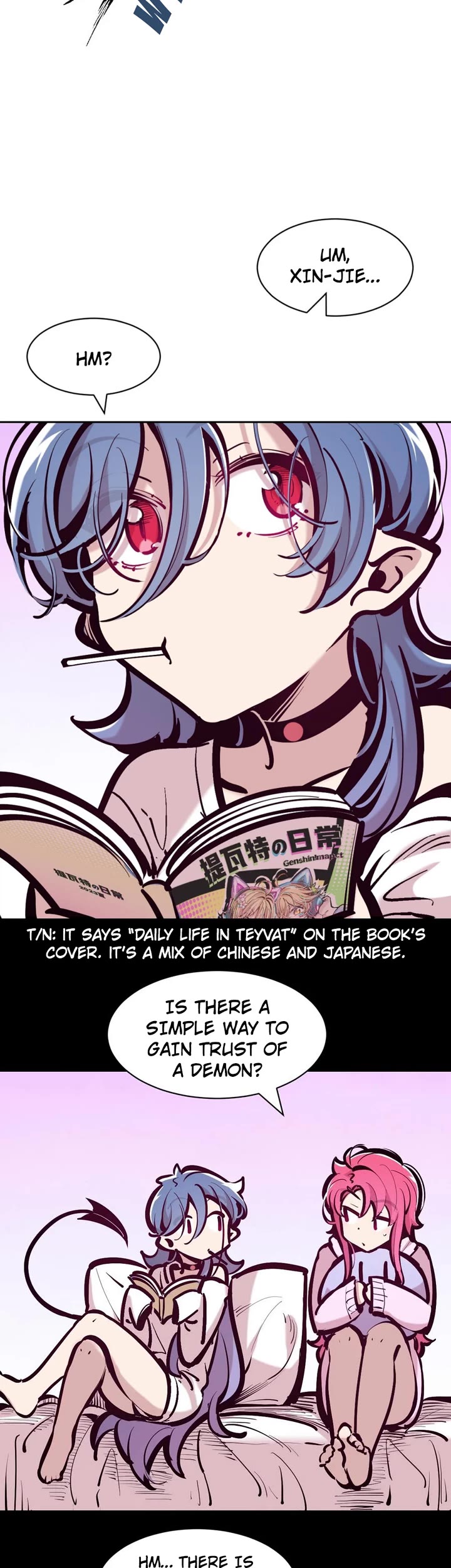 Demon X Angel, Can't Get Along! Chapter 113 page 33 - Chapter 113: Demon and angel on uninhabited island. Survival diary, entry #23