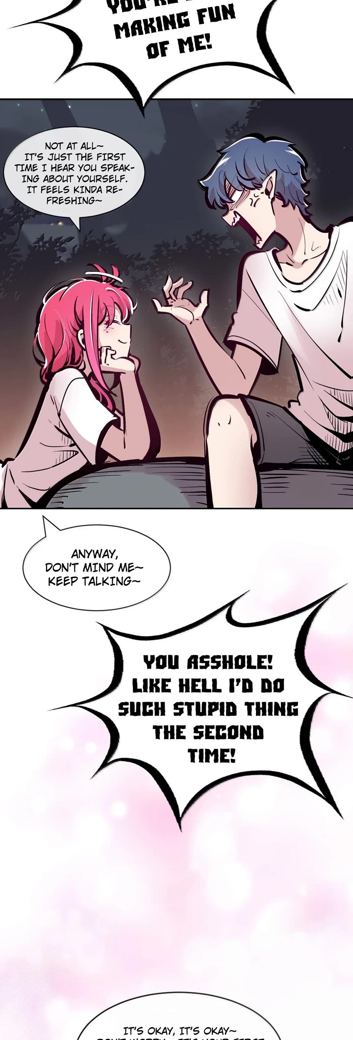 Demon X Angel, Can't Get Along! Chapter 117 page 40 - Chapter 117: Demon and angel on uninhabited island. Survival diary, entry #27