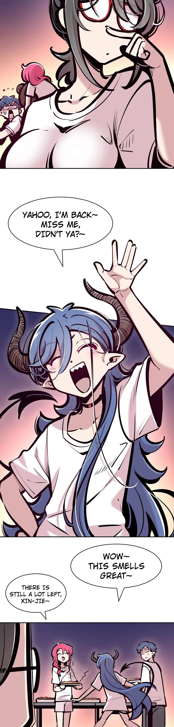 Demon X Angel, Can't Get Along! Chapter 118 page 12 - Chapter 118: Demon and angel on uninhabited island. Survival diary, entry #28