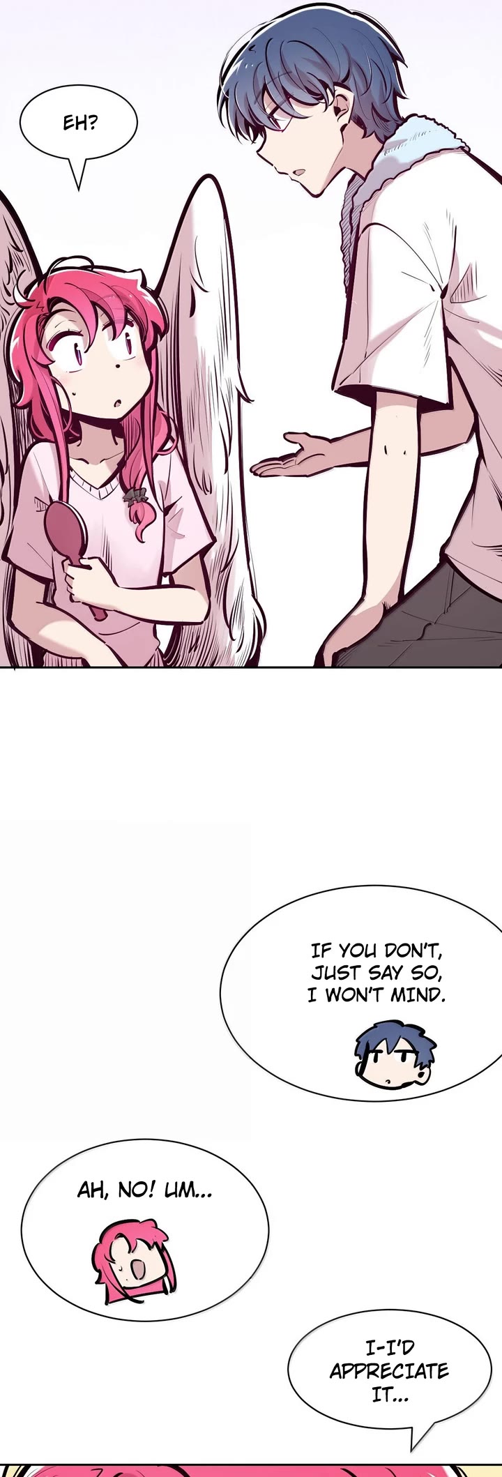 Demon X Angel, Can't Get Along! Chapter 119 page 14 - Chapter 119: Demon and angel on uninhabited island. Survival diary, entry #29 (the final entry)
