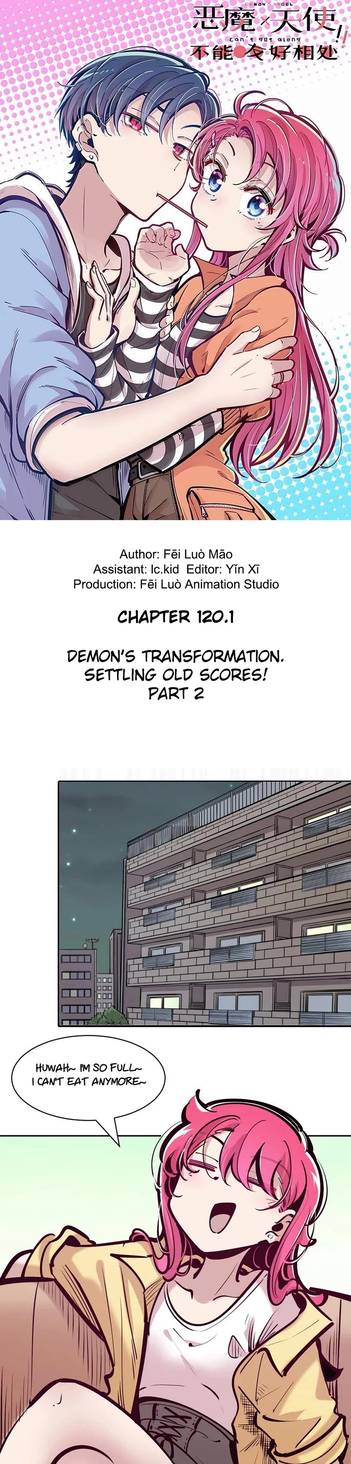 Demon X Angel, Can't Get Along! Chapter 120.1 page 1 - Chapter 120.1: Demon’s transformation. Settling old scores! Part 2