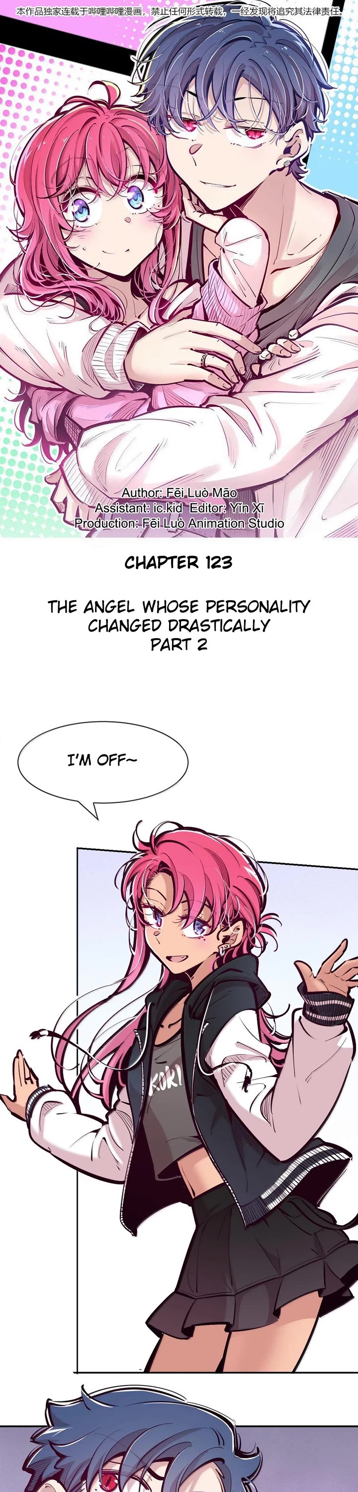 Demon X Angel, Can't Get Along! Chapter 123.1 page 1 - Chapter 123.1: The angel whose personality changed drastically. Part 2