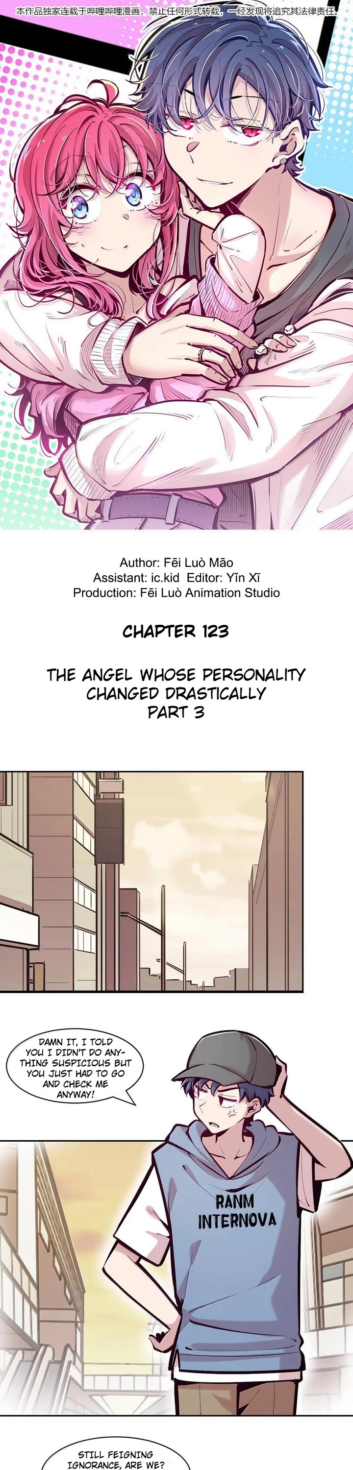Demon X Angel, Can't Get Along! Chapter 123.2 page 1 - Chapter 123.2: The angel whose personality changed drastically. Part 3