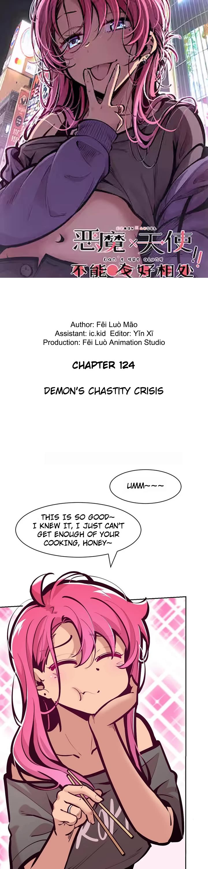 Demon X Angel, Can't Get Along! Chapter 124 page 1 - Chapter 124: Demon's chastity crisis