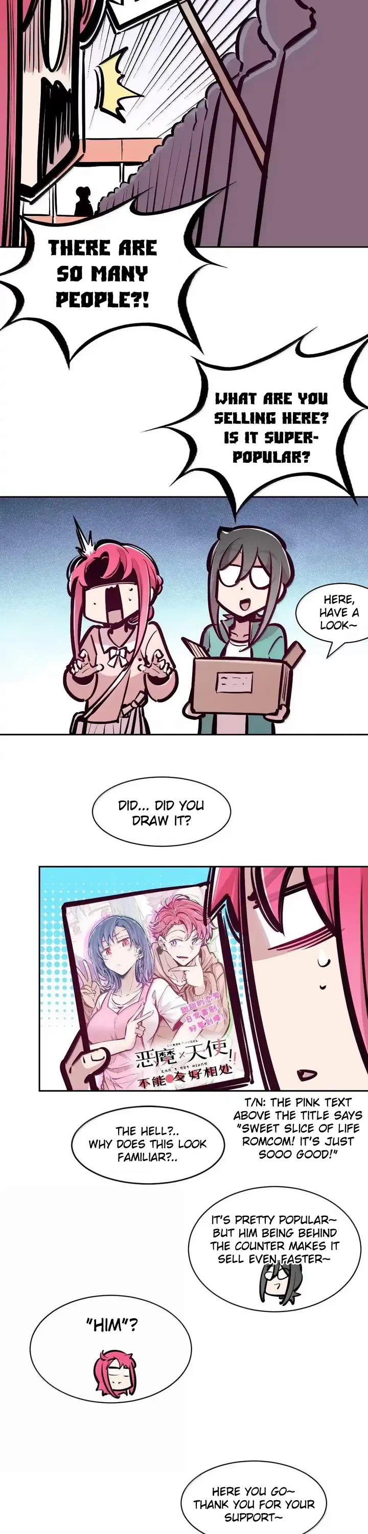 Demon X Angel, Can't Get Along! Chapter 126.1 page 13 - Chapter 126.1: Demon x Angel at a comic-con