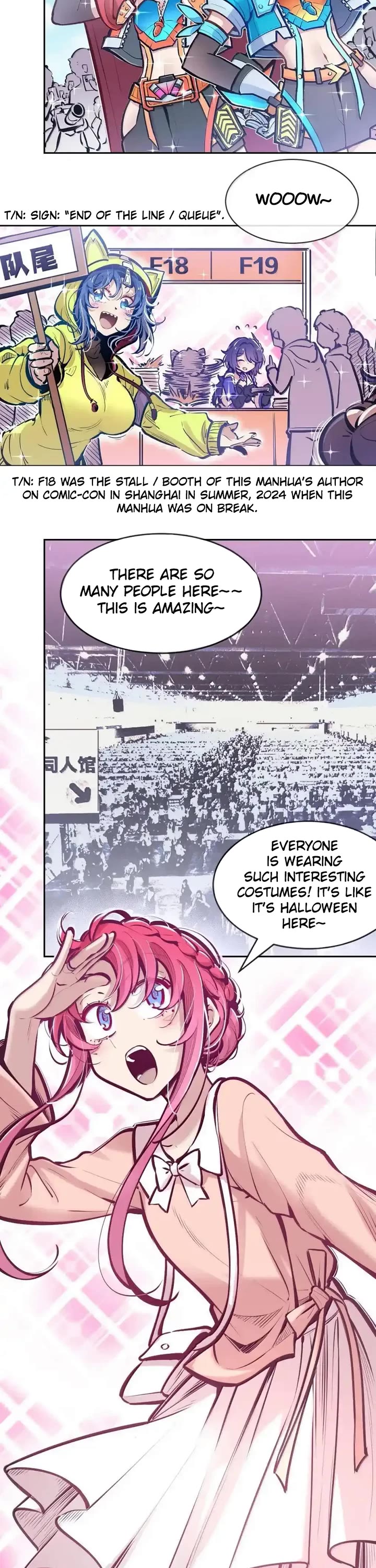 Demon X Angel, Can't Get Along! Chapter 126.1 page 2 - Chapter 126.1: Demon x Angel at a comic-con