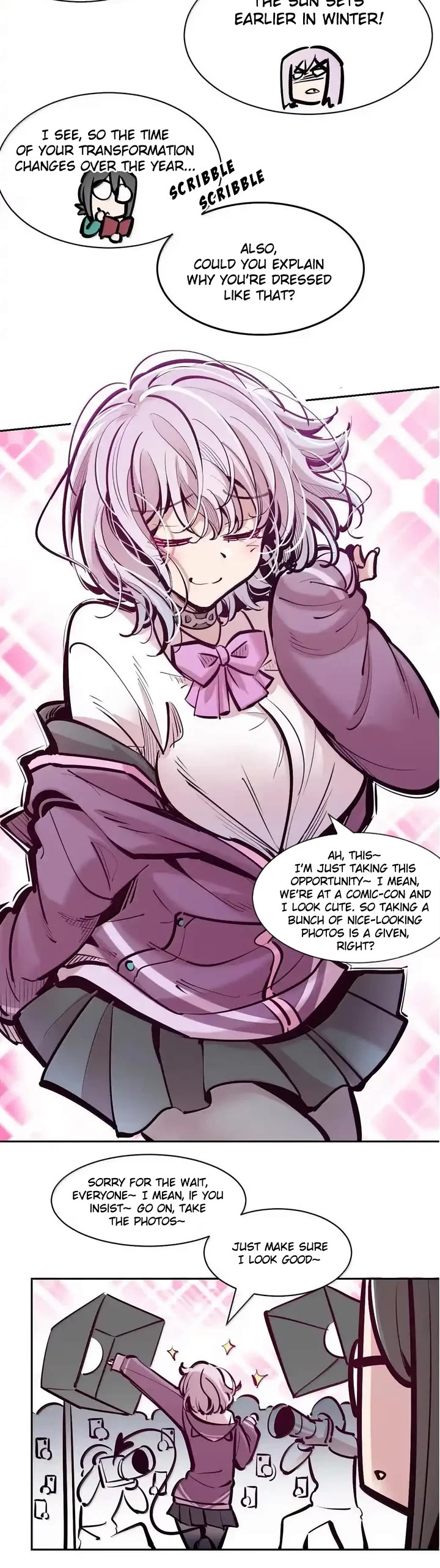 Demon X Angel, Can't Get Along! Chapter 126.2 page 10 - Chapter 126.2: Demon x Angel at a comic-con. Part 2
