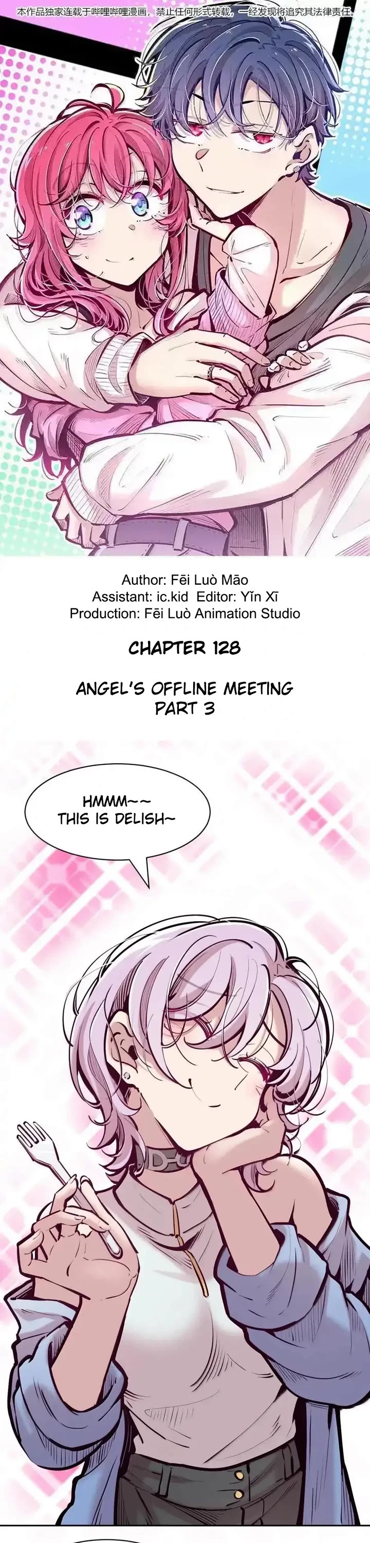 Demon X Angel, Can't Get Along! Chapter 128.2 page 1 - Chapter 128.2: Angel's offline meeting. Part 3