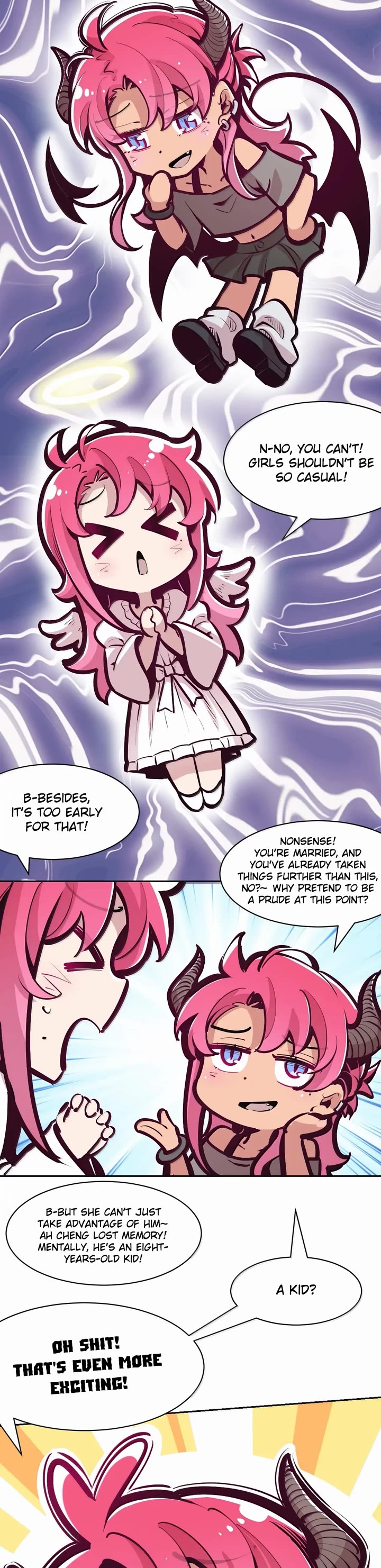 Demon X Angel, Can't Get Along! Chapter 130.3 page 25 - Chapter 130.3: The demon who lost his memory ④