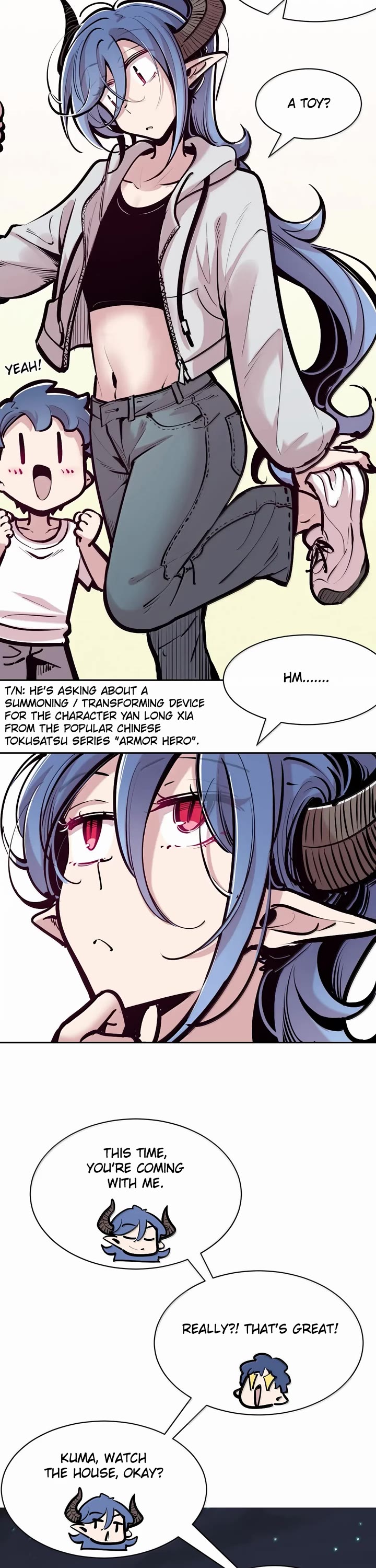 Demon X Angel, Can't Get Along! Chapter 131.2 page 21 - Chapter 131.2: Demon's memories ② part 2