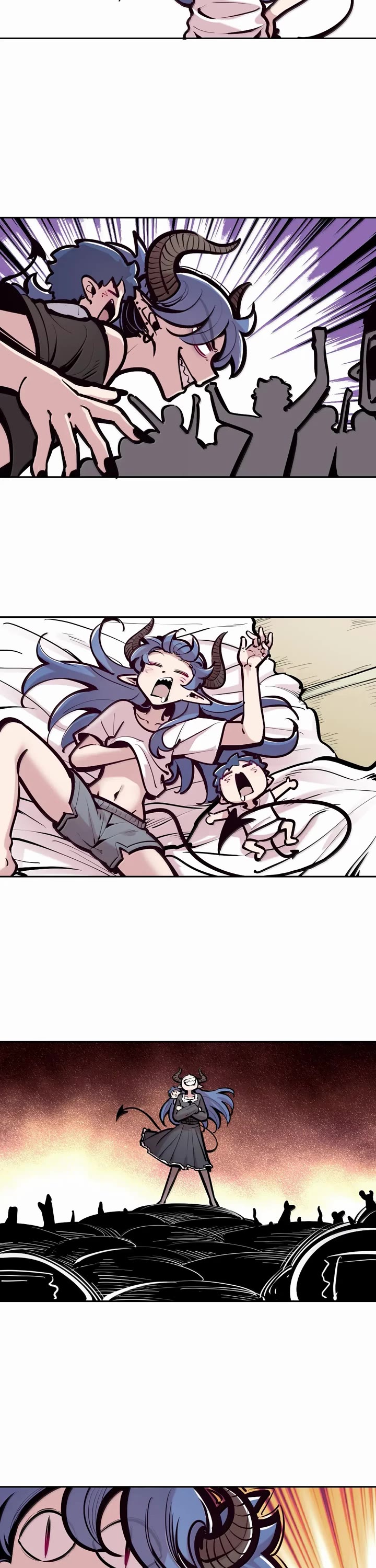 Demon X Angel, Can't Get Along! Chapter 131.2 page 3 - Chapter 131.2: Demon's memories ② part 2