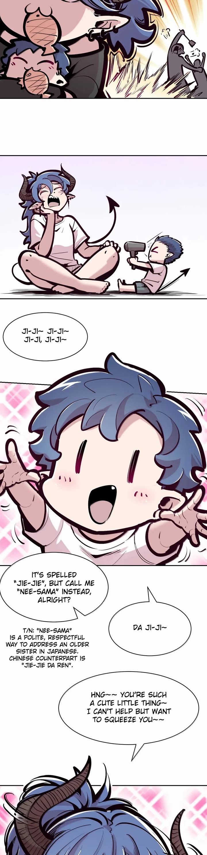Demon X Angel, Can't Get Along! Chapter 131.2 page 4 - Chapter 131.2: Demon's memories ② part 2