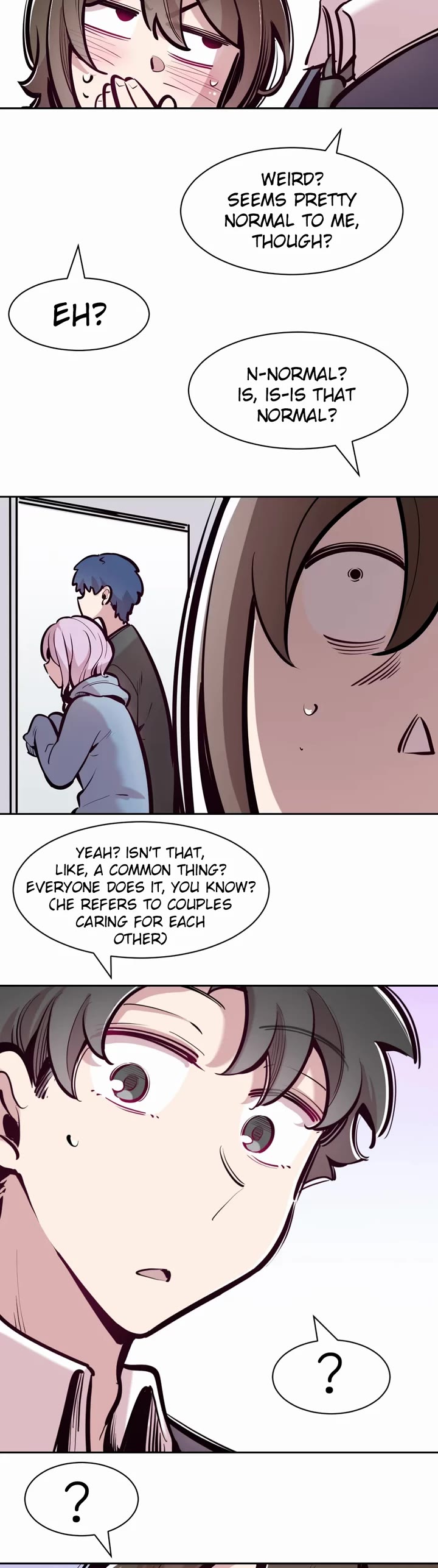 Demon X Angel, Can't Get Along! Chapter 135.5 page 4 - Chapter 135.5: Extra. The subway scene from another angle