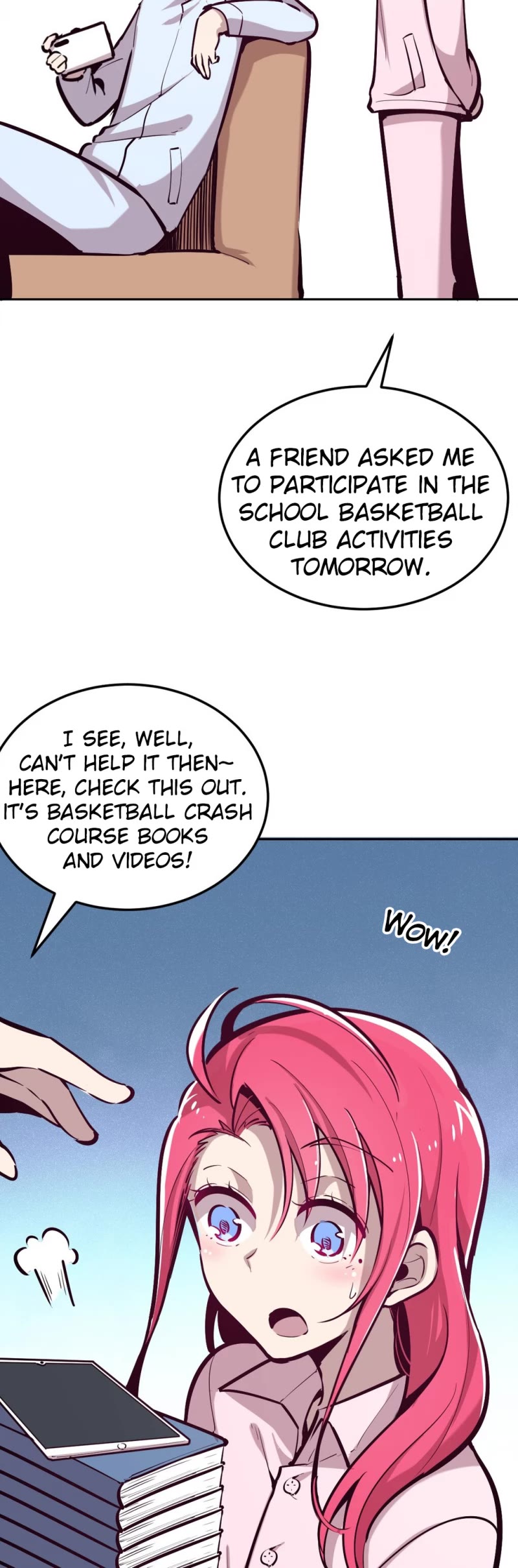 Demon X Angel, Can't Get Along! Chapter 18 page 3 - Chapter 18: Angel on the basketball court (part 1)