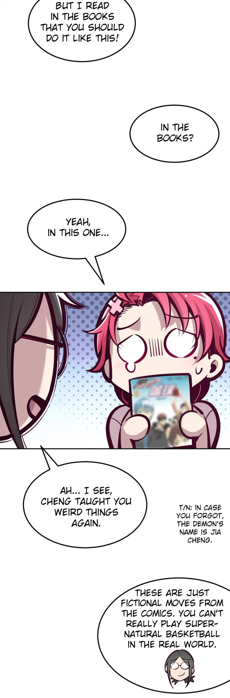 Demon X Angel, Can't Get Along! Chapter 19 page 2 - Chapter 19: Angel on the basketball court (part 2)